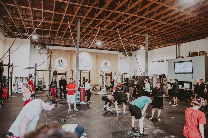 a gym in langford bc hosts the crossfit open